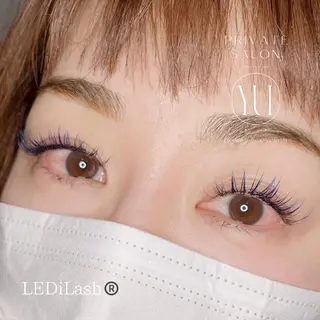 マツエク・マツパ 1ヶ月後も半分残る 高持続LEDエクステのマツエク・マツパデザイン