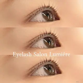 マツエク・マツパ Lumiére 鈴木咲良のマツエク・マツパデザイン