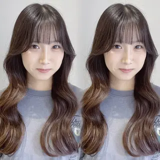 ロング 透明感カラー💎✨/ 西中島/KUREAのヘアスタイル