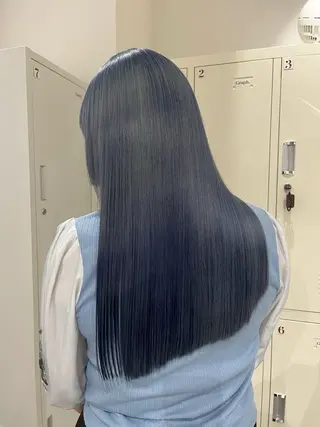 ロング 原口 桃歌のヘアスタイル