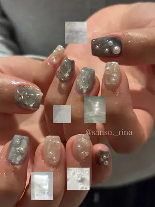 ネイル nuu  栄所属・早川 里奈のネイルデザイン