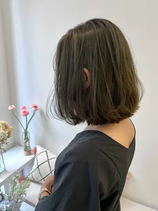 ミディアム 永田 崇のヘアスタイル