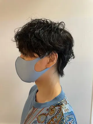 カラー メンズ メンズパーマ特化🔥 ツイスパ/シャドウのヘアスタイル