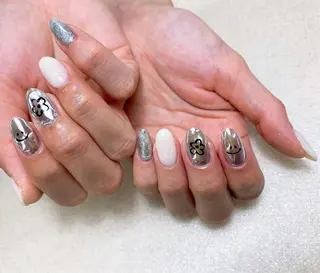 ネイル ⭐︎休業中の練習⭐︎ JNA認定講師髙橋のネイルデザイン