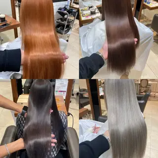 ミディアム カラー Maison Annex【心斎橋/レイヤーカット/ブリーチなしダブルカラー/髪質改善カラー】所属・レイヤーカット/ 心斎橋　MACOのヘアスタイル