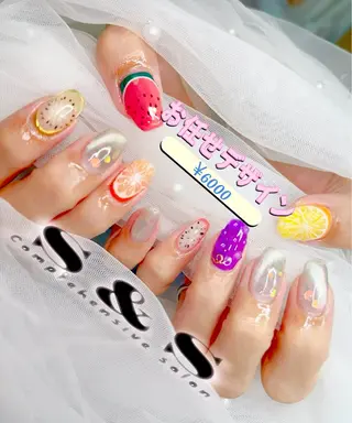 ネイル S&S 村田小百合のネイルデザイン