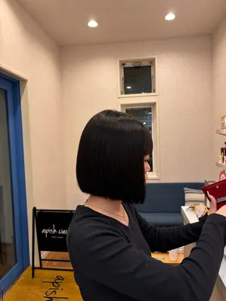 パーマ ⭐️無料ミディアム モデル募集　まゆ⭐️のヘアスタイル