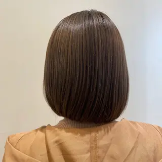 ショート カラー 縮毛矯正、似合わせ カット✂️大谷勇輝のヘアスタイル