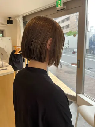 ショート カラー benji 登戸所属・竹内 菜々子のヘアスタイル