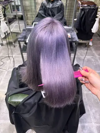 カラー AYANE 韓国ヘア /レイヤーカットのヘアスタイル