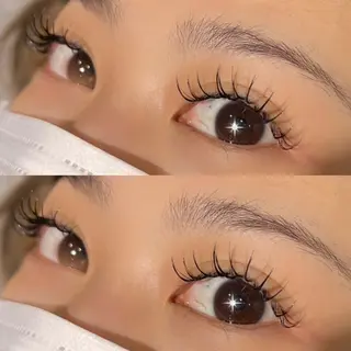 マツエク・マツパ suu.🖤 🎀専任アイリストのマツエク・マツパデザイン