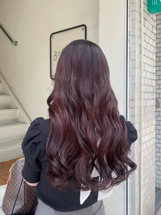 カラー 仲田 野愛のヘアスタイル