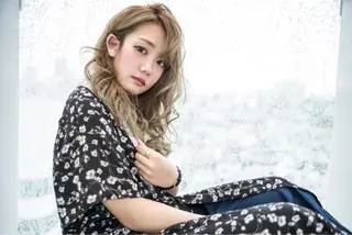 セミロング ロング カラー Re:ta Hair 飯田淳平のヘアスタイル