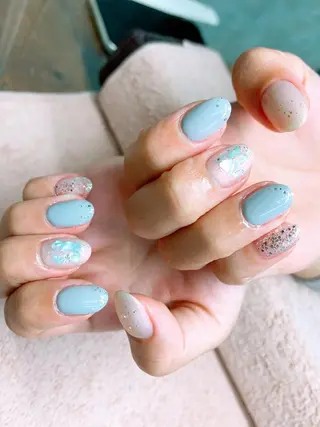 ネイル ⭐︎休業中の練習⭐︎ JNA認定講師髙橋のネイルデザイン