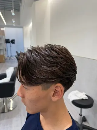 ショート カラー メンズ タクミ/名駅/栄 メンズ特化型美容師のヘアスタイル