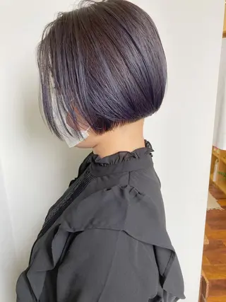 ミディアム カラー 小木曽智美 /ボブ/ショートのヘアスタイル