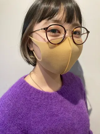 ショート カラー FILMS所属・宮城 星のヘアスタイル