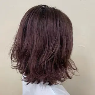 ミディアム カラー パーマ ヘアアレンジ メンズ ネイル マツエク・マツパ linette所属・🐩推し活🐩 FUTABA🍒のヘアスタイル