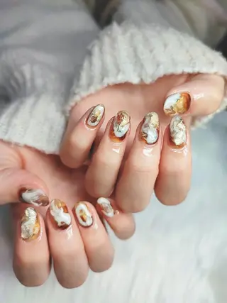 ネイル 森 ネイルサロンのネイルデザイン