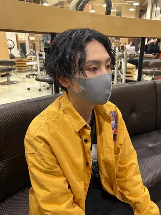 ショート パーマ メンズ 韓国🩶Y2Kネイル 💫くれはのネイルデザイン