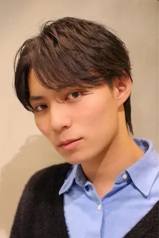 ショート パーマ 池袋センターパート No.1 裕大のヘアスタイル