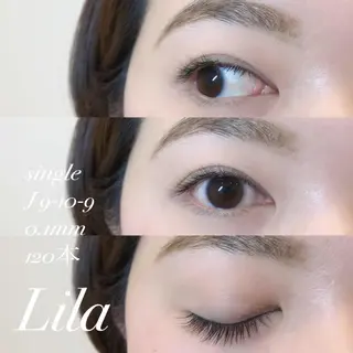 マツエク・マツパ Lila梅田店所属・Lila ヌノモトのマツエク・マツパデザイン