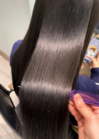 ロング 仙台/艶髪/暗髪/ MIZUHOのヘアスタイル