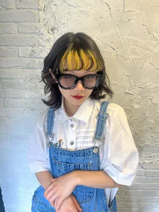 ミディアム パーマ girly/柔らか カラーMitsukiのヘアスタイル