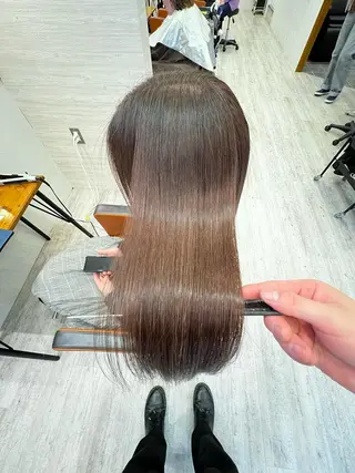 ミディアム agu hair  reana香椎千早店所属・うめ とものヘアスタイル