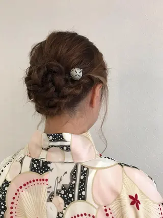 ロング 松島 涼花のヘアスタイル