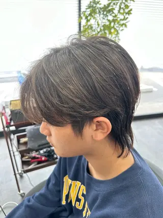 ショート パーマ メンズ ✨愛知県初アイロン パーマ/ 瀬見井✨のヘアスタイル