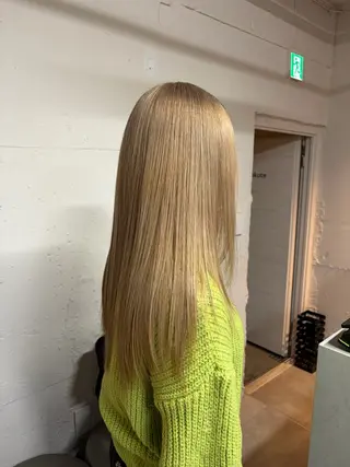 ロング カラー tokute よしかわなお🍒のヘアスタイル