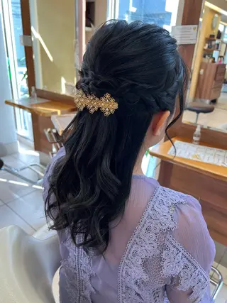 ヘアアレンジ FAHREN-PURE所属・韓国ヘアカラーパーマ 遠藤のヘアスタイル