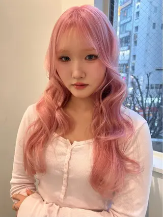 ロング euphoria新宿通り所属・新宿❤︎ yume🎀のヘアスタイル
