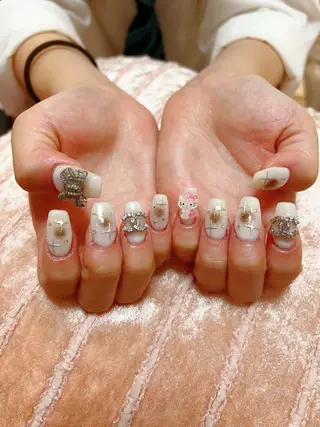 ロング 💜MIYA nail川崎店のネイルデザイン
