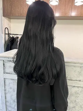 ロング カラー conne&riri所属・MAYU 💚森下のヘアスタイル