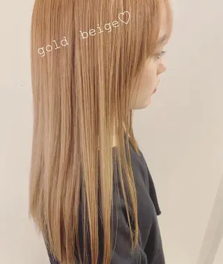 ミディアム la fith所属・rico_by ヘアとアイブロウのヘアスタイル