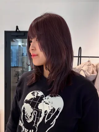 ミディアム ' RYOKAのヘアスタイル