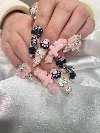 ネイル calme-和-所属・ネイルサロン calme-和-のネイルデザイン