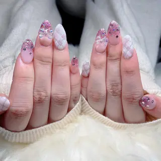 ロング 💜MIYA nail川崎店のネイルデザイン