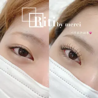 マツエク・マツパ リティーバイメルシー所属・Riti🎀 Asamiのマツエク・マツパデザイン