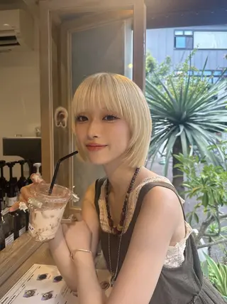 ショート カラー 💎透明感カラー特化 💎TAISEIのヘアスタイル