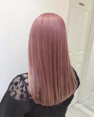 セミロング カラー HAUS 片山みほのヘアスタイル