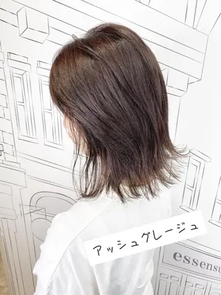 ミディアム 💎馴染むエクステ ×カラーTOMO💎のヘアスタイル