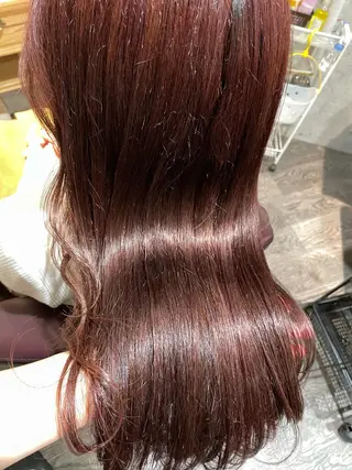 ロング 🦄艶カラー×韓国 NANA💎🐬のヘアスタイル