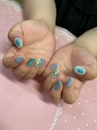 ショート ネイル 《LB》ラブリエ Nail&eyeのマツエク・マツパデザイン