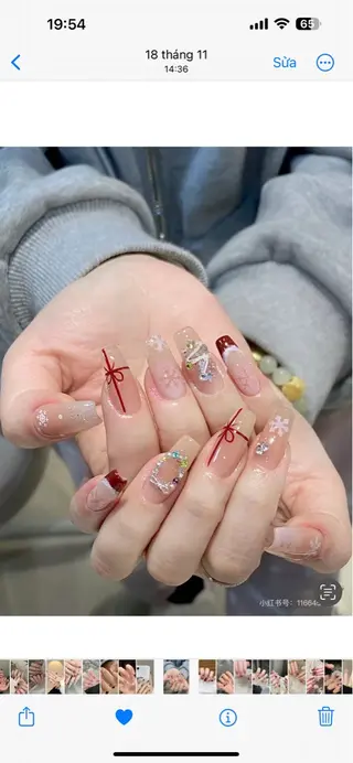 ネイル MoMoA Nail ネイル長さ出し専門店のネイルデザイン