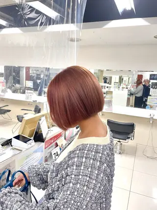 ミディアム カラー 🎀ゆい🎀 うるつやヘア🎀のヘアスタイル