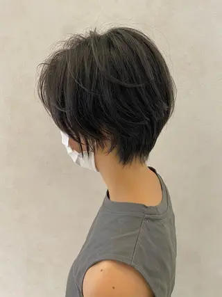 ショート カラー パーマ ヘアアレンジ メンズ キッズ ネイル マツエク・マツパ アイブロウ Stockオーナー 古田翔平のヘアスタイル