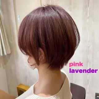 ショート A. Seoのヘアスタイル